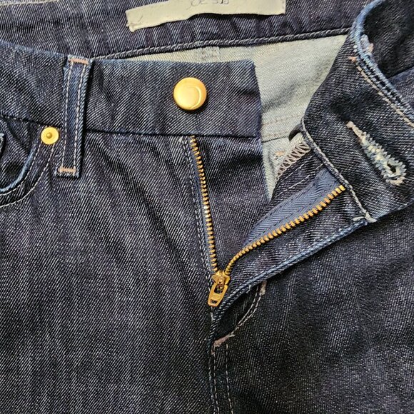 Joe's Jeans Dark Wash Stretch Denim Mid Rise Muse Bootcut Jeans - Picture 5 of 7